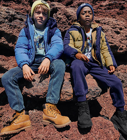 Timberland Puffer Jacket - Khaki/Navy