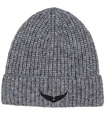 Zadig & Voltaire Beanie - Knitted - Heather Grey