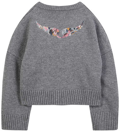 Zadig & Voltaire Cardigan - Stickad - Heather Grey