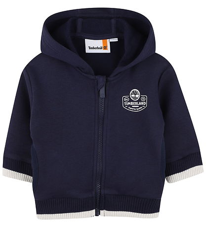 Timberland Cardigan w. Hood - Navy