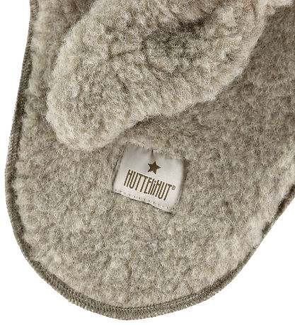 Huttelihut Balaclava - Wool - Teddy - 2-layer - Camel Melange