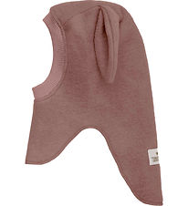 Huttelihut Balaclava - Wool - 2-layer - Burlwood w. Ears