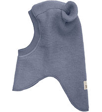 Huttelihut Balaclava - Wool - 2-layer - Folkstone Gray w. Ears