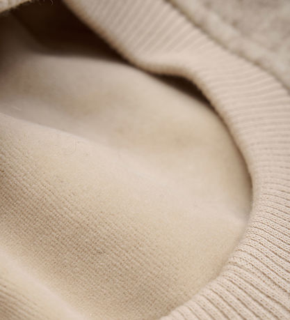 Huttelihut Balaclava - Wool - 2-layer - Sand Melange w. Ears