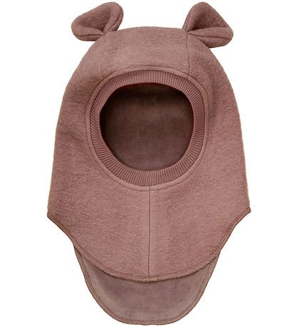 Huttelihut Balaclava - Wool - 2-layer - Burlwood w. Ears