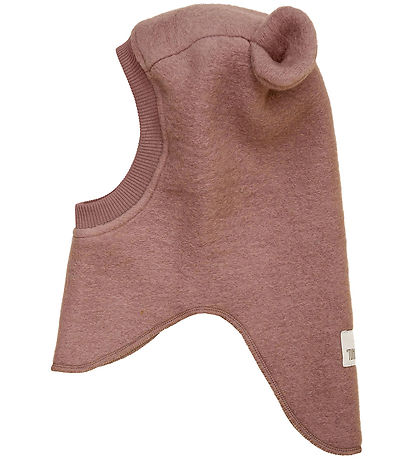 Huttelihut Balaclava - Wool - 2-layer - Burlwood w. Ears