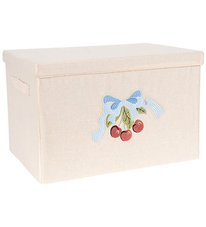 Konges Sløjd Storage Basket - Large - Cherry Bow