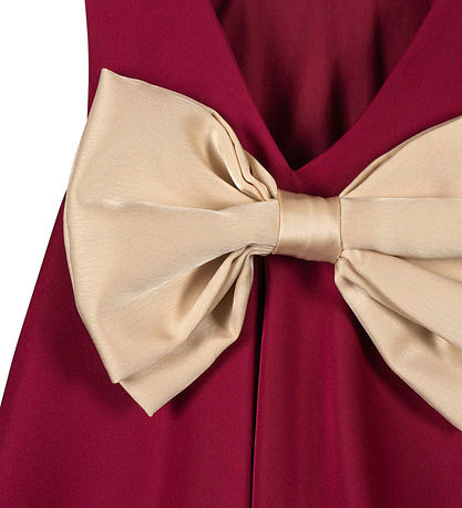 Konges Sløjd Kleid - Satin - Sheena - Sangria