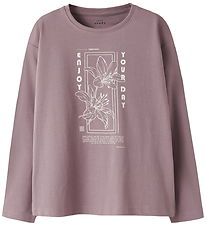 Name It Blouse - NkfVeen - Toadstool/Enjoy Your Day
