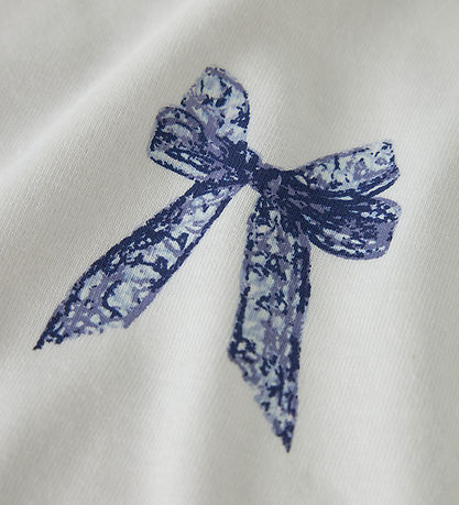 Name It Bluse - NkfVeen - Bright White/Lace Bow