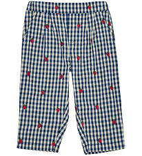 Flöss Byxor - Nolly - Berry Blue Kontrollera