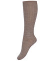Condor Knee-High Socks - Rib - Wool - Sand