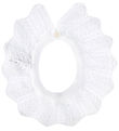 Condor Teething Bib - Knitted - White