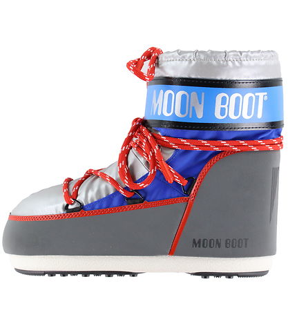 Moon Boot Winter boots - Icon Low - Silver/Blue/Red