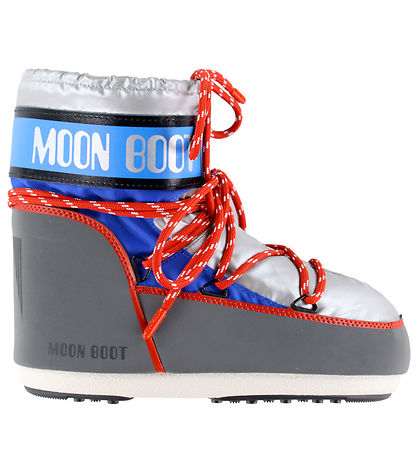 Moon Boot Winter boots - Icon Low - Silver/Blue/Red