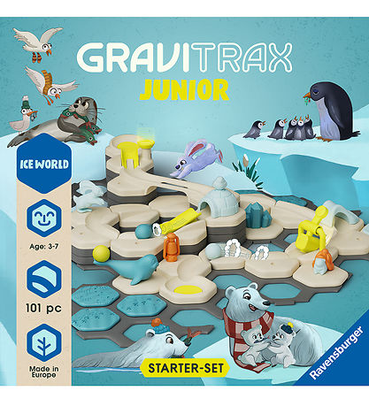 GraviTrax Junior Byrjun-Setja - Ice - 101 Partar