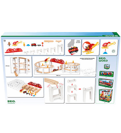 BRIO World MEGA Spiral set - 73 Parts - 36114