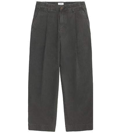 Grunt Hosen - GrCurtis - Falte - Dark Grey