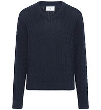 Grunt Bluse - Strick - GrAron - Navy