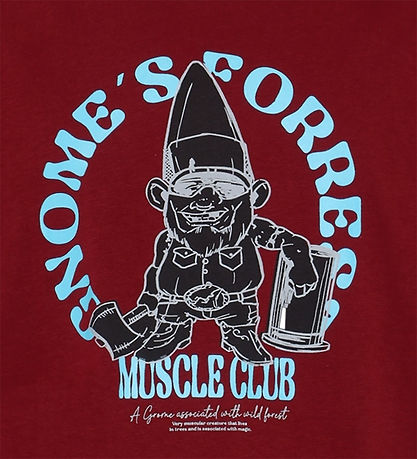 Grunt T-Shirt - GrBaxter - Dark Rood