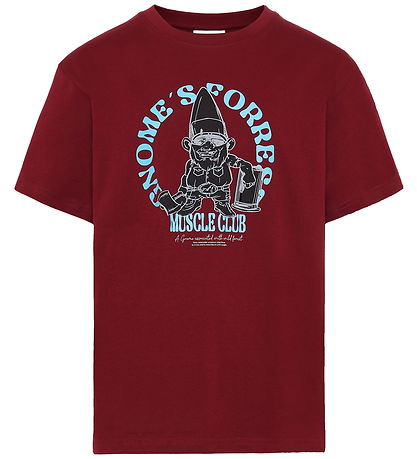Grunt T-Shirt - GrBaxter - Dark Rood