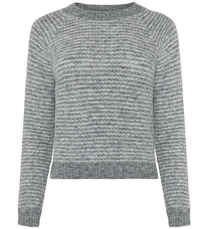 Grunt Blouse - Knitted - GrCienne - Dark Grey