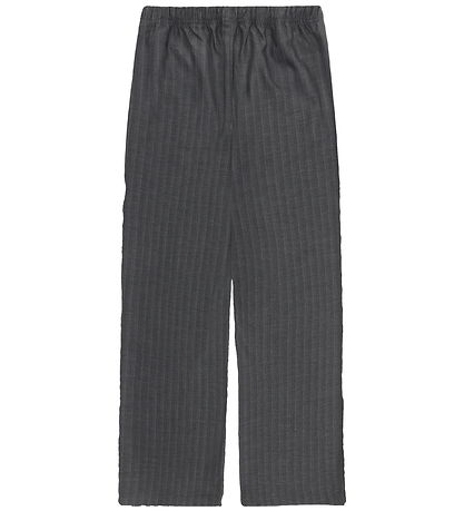 Grunt Trousers - GrLotte - Pin - Dark Grey