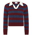 Grunt Blouse - Knitted - GrBertage - Navy-Ed