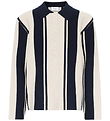 Grunt Cardigan - Knitted - GrBaja - Navy-Sand