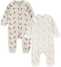 Pippi Baby Strampler - Schlafanzug - 2er-Pack - Violett Ice