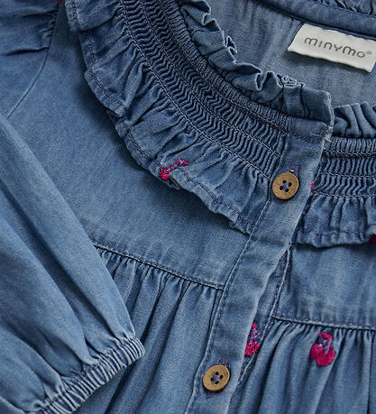 Minymo Dress - Ombre Blue