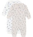 Pippi Baby Jumpsuits - Nightsuit - 2-Pack - Flint Stone