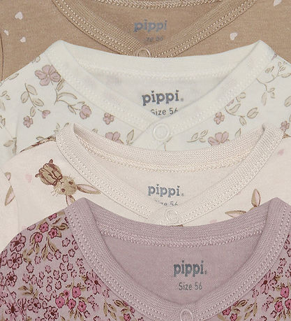 Pippi Baby Nightsuits - 2-Pack - Violet Ice