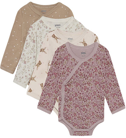 Pippi Baby Nightsuits - 2-Pack - Violet Ice