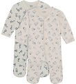Pippi Baby Nightsuits - 2-Pack - Flint Stone