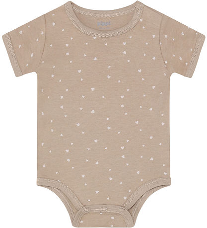 Pippi Baby Bodysuit s/s - 4-Pack - Violet Ice
