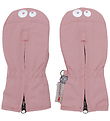 Color Kids Mittens w. Zipper - Woodrose