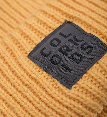 Color Kids Beanie - Wool/Acrylic - Chamois