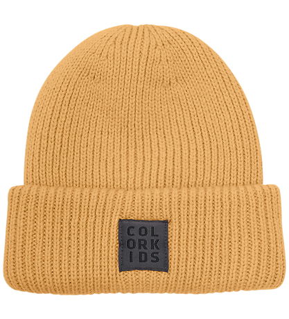 Color Kids Beanie - Wool/Acrylic - Chamois