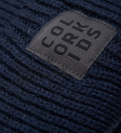 Color Kids Beanie - Wool/Acrylic - Total Eclipse