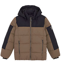 Color Kids Down Jacket - Quilt - Fossil