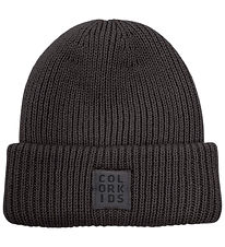 Color Kids Beanie - Beanie - Wool - Phantom