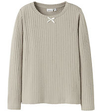 Name It Blouse - NkfOlene - Iceland Fossil