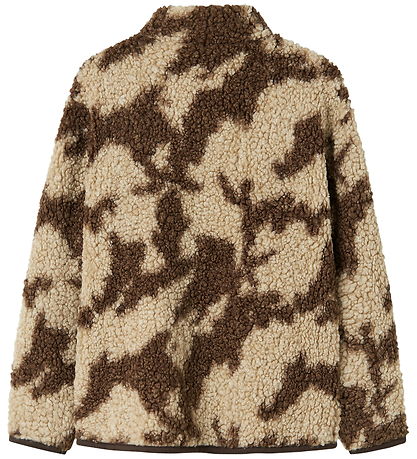 Name It Fleece Jacket - NkmOzias - Iceland Fossil/DELICIOSO