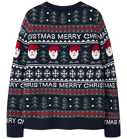Name It Sweatshirt - NknRastokka - Gebreid - Dark Sapphire