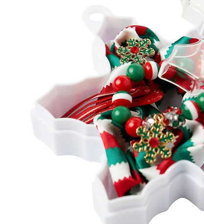 Name It Hair clips - NkfRistmas - Cloud Dancer/SNOWFLAKE
