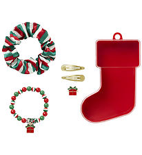Name It Accessories set - NkfRistmas - Jester Red/CHRISTMAS SOCK