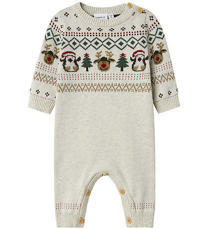 Name It Jumpsuit - NbnRalko - Knitted - Peyote Melange