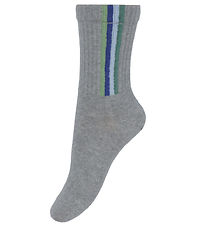 Melton Socks - Light Grey Melange