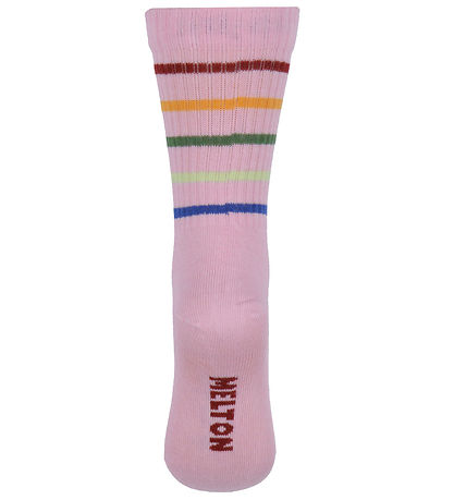 Melton Socks - Pink Nectar